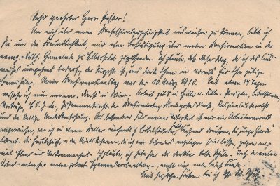 Ein Brief aus längst vergangenen Tagen Ein Brief aus längst vergangenen Tagen
